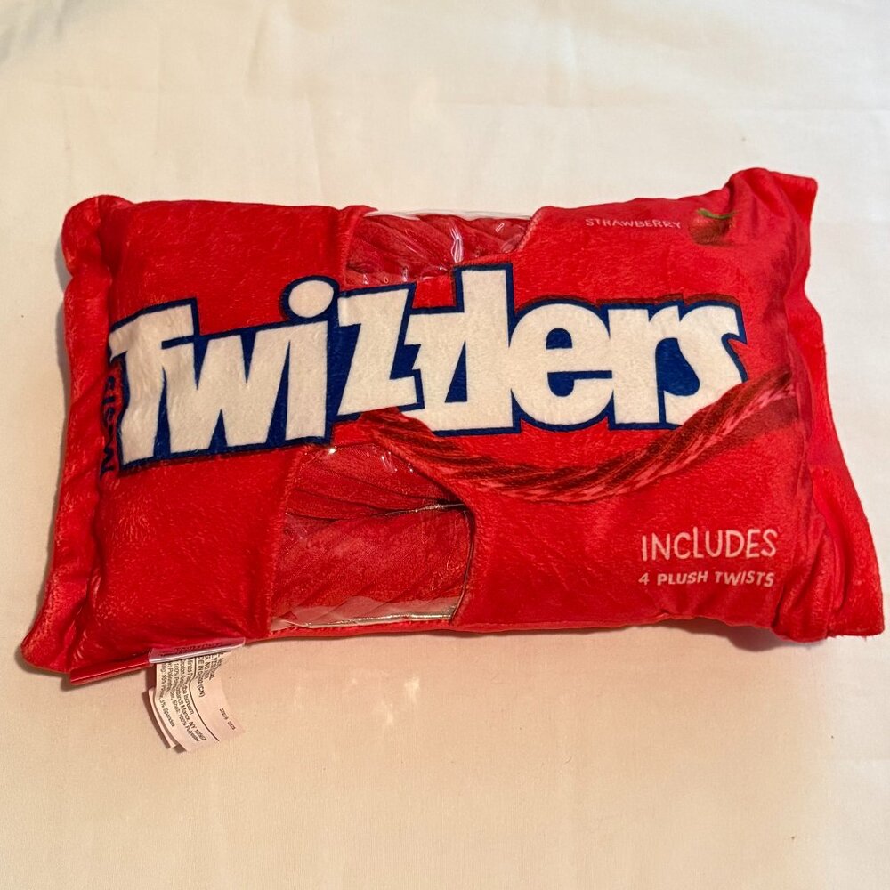 Twizzlers Plush Pillow Candy Bag Toy Strawberry Food Plush Gift Novelty Decor